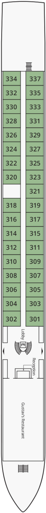 S.S. Emilie Athene Deck Deck Plan