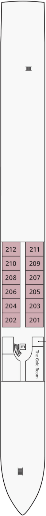 S.S. Emilie Danae Deck Deck Plan