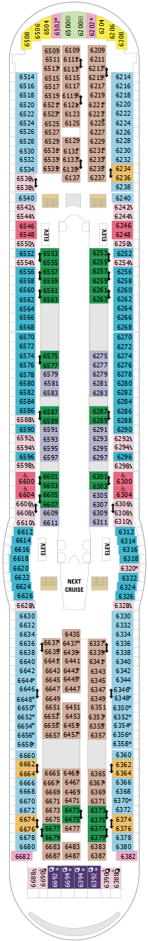 Royal Caribbean's Explorer of the Seas Cruise Ship, 2021, 2022 and 2023