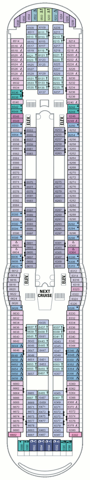 Royal Caribbean's Explorer of the Seas Cruise Ship, 2019, 2020 and 2021