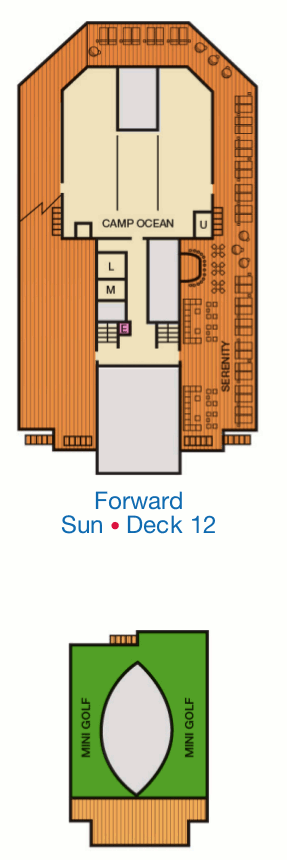 Carnival Liberty Sun Deck Deck Plan
