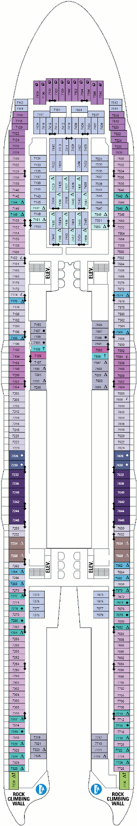 Oasis Of The Seas Ship Layout