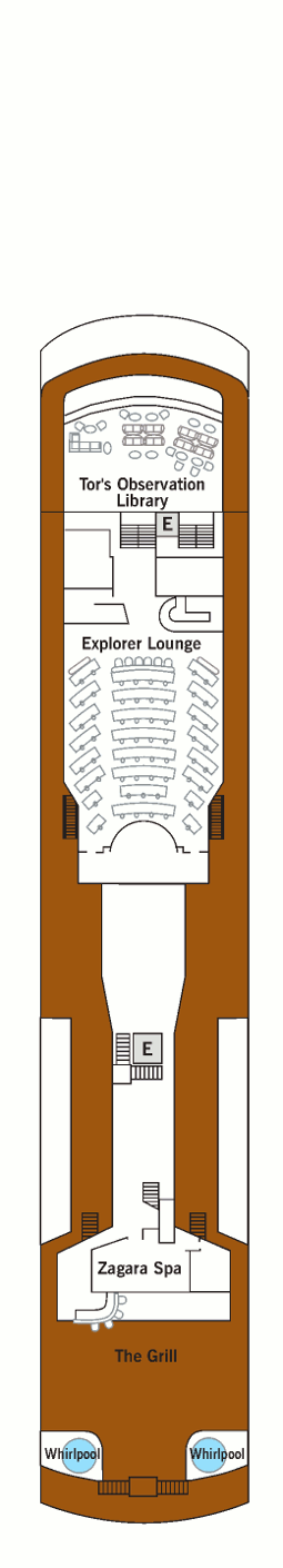 Silver Explorer Deck 6 Deck Plan