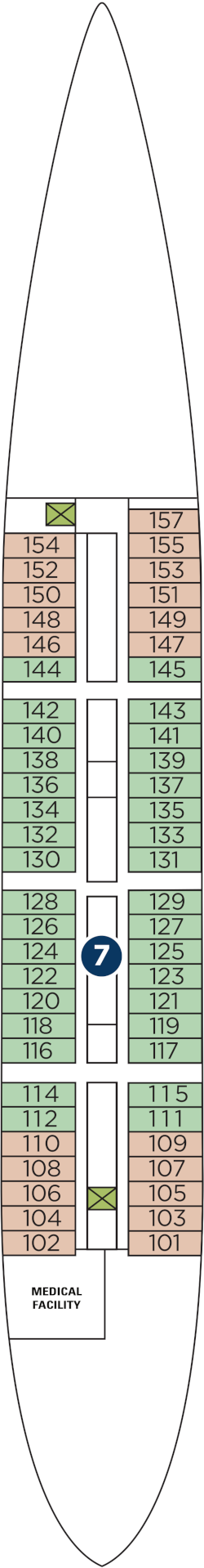 Wind Surf Deck One Deck Plan