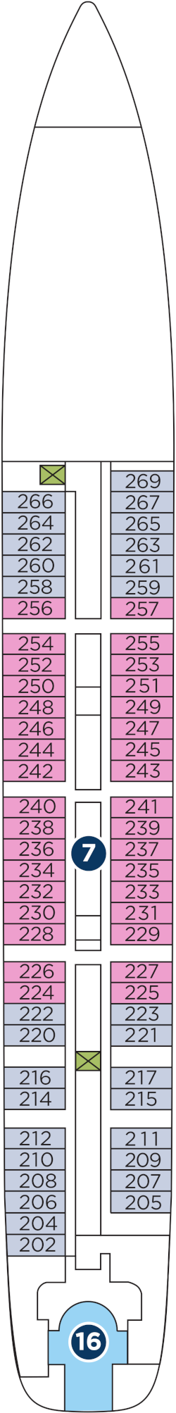 Wind Surf Deck Two Deck Plan