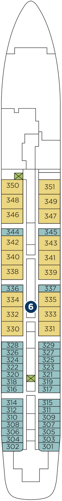 Wind Surf Deck Three Deck Plan