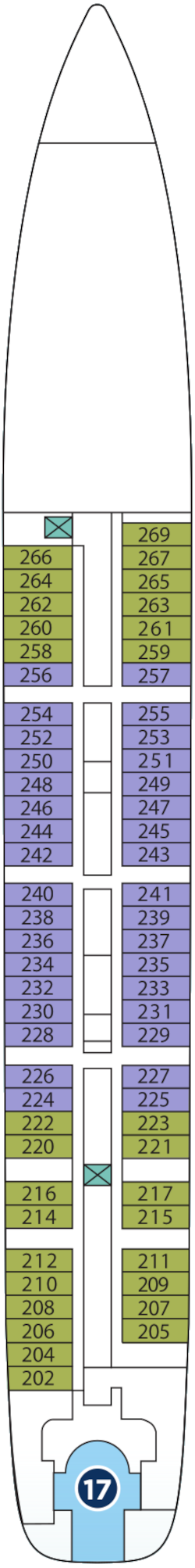 Wind Surf Deck Two Deck Plan
