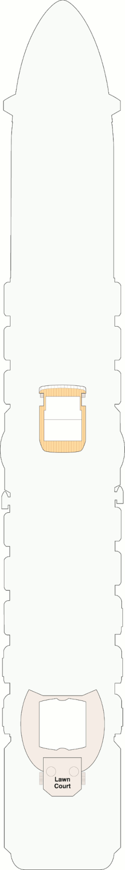 Royal Princess Deck 19 - Sky Deck Plan