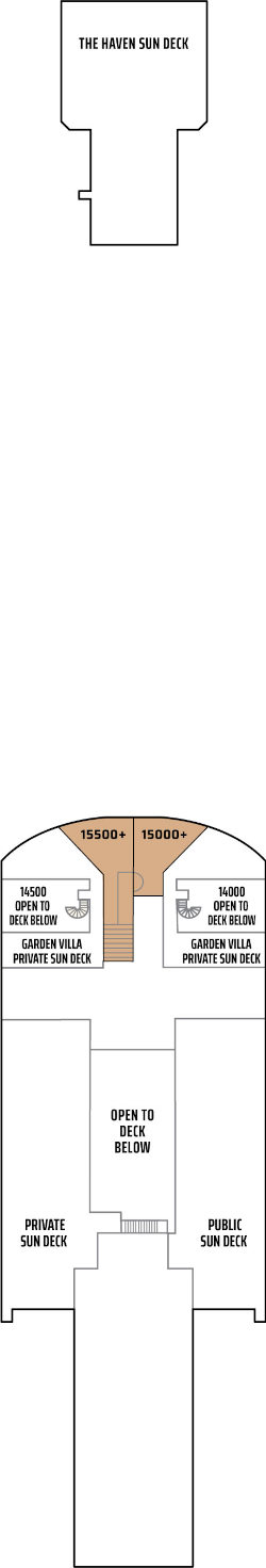 Norwegian Gem Deck Fifteen Deck Plan