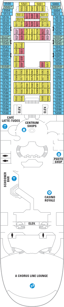 Royal Caribbean's Majesty of the Seas Cruise Ship, 2021, 2022 and 2023 Majesty of the Seas