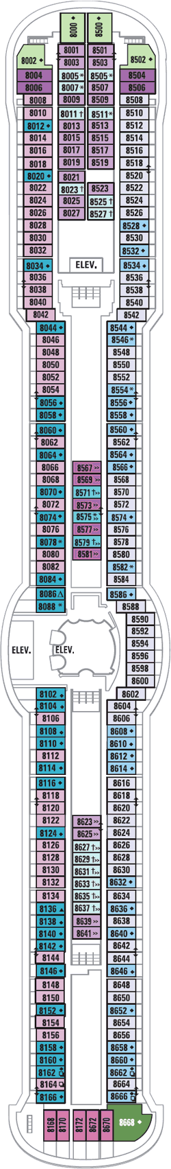 Royal Caribbean's Radiance of the Seas Cruise Ship, 2021, 2022 and 2023 ...