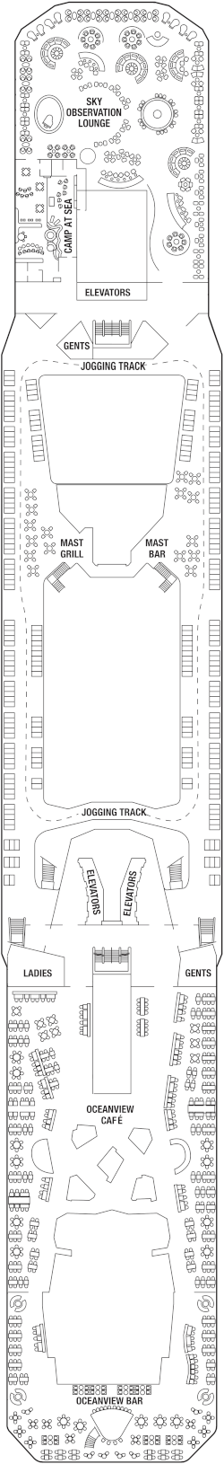 Celebrity Solstice Lido Deck Deck Plan