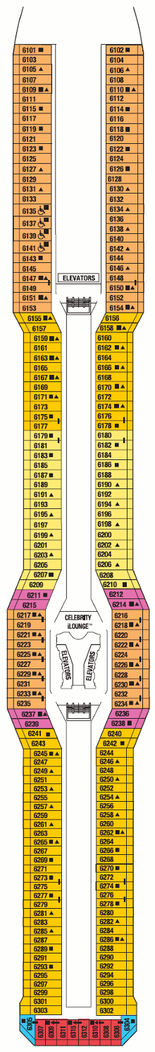 celebrity solstice cruise deck plan