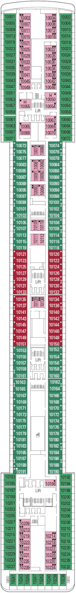 Msc Poesia Carducci Deck Deck Plan