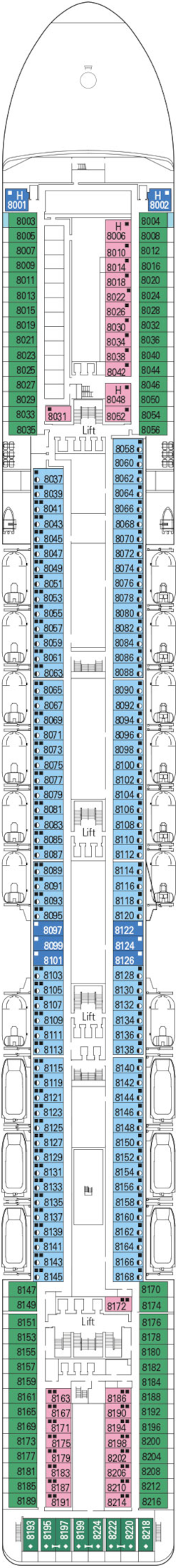 Msc Poesia Tasso Deck Deck Plan