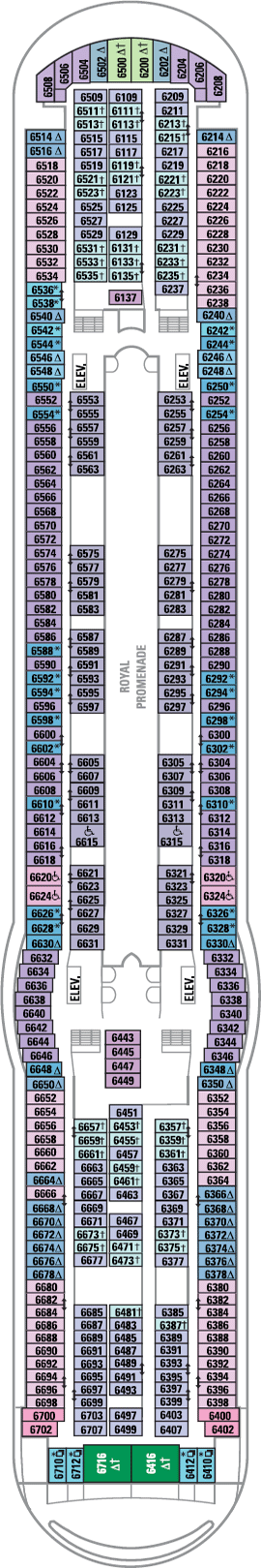 Royal Caribbean's Independence of the Seas Cruise Ship, 2021, 2022 and 2023 Independence of the