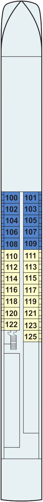 Viking Idun Main Deck Deck Plan