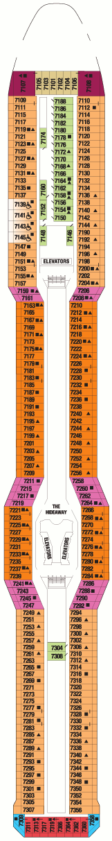 reflection cruise ship capacity