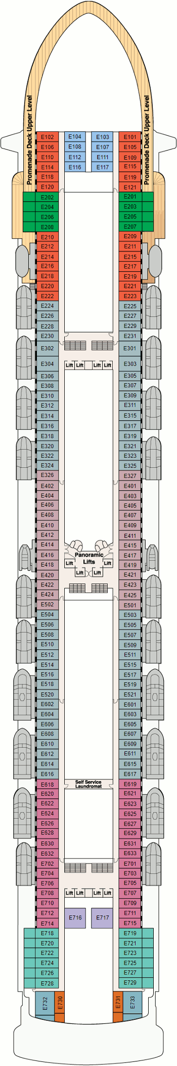 location of grand princess cruise ship