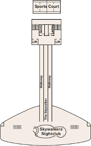 Star Princess Sky Deck Deck Plan