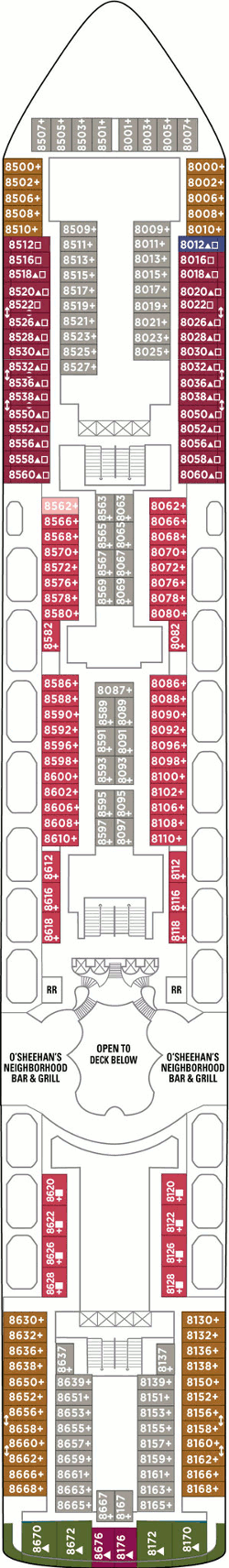 Norwegian Dawn Cruise Ship, 2019 and 2020 Norwegian Dawn destinations ...