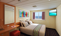 Carnival Paradise Oceanview Stateroom