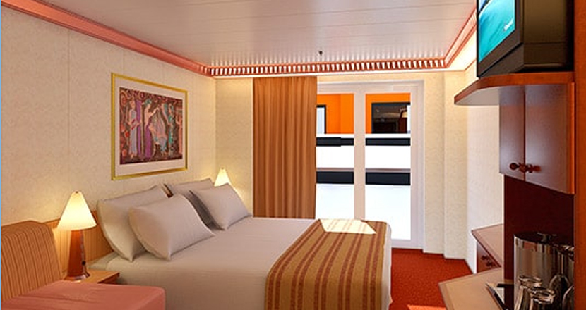 carnival cruise spirit rooms